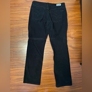 Women’s Levi’s 505 straight leg Corduroy pants size 14 M black